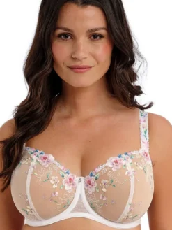 Sujetador Balconet con aros Fantasie Lillia White