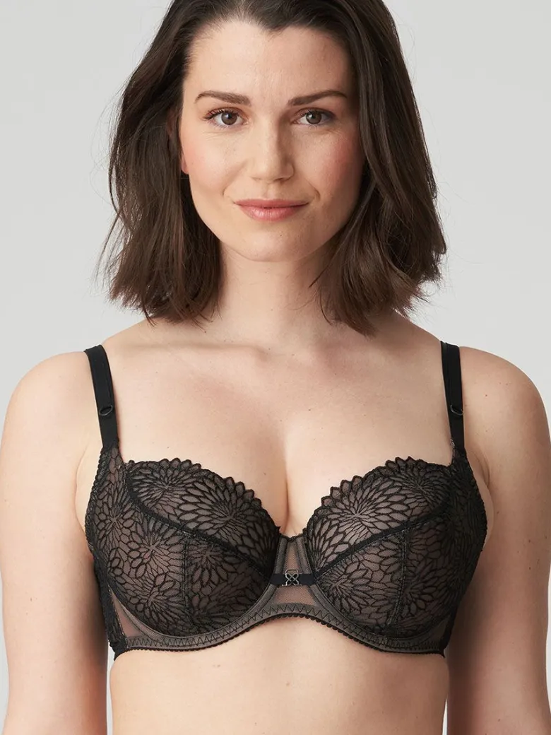 sujetador Balconet Primadonna Sophora con aros 0163184/85 Negro