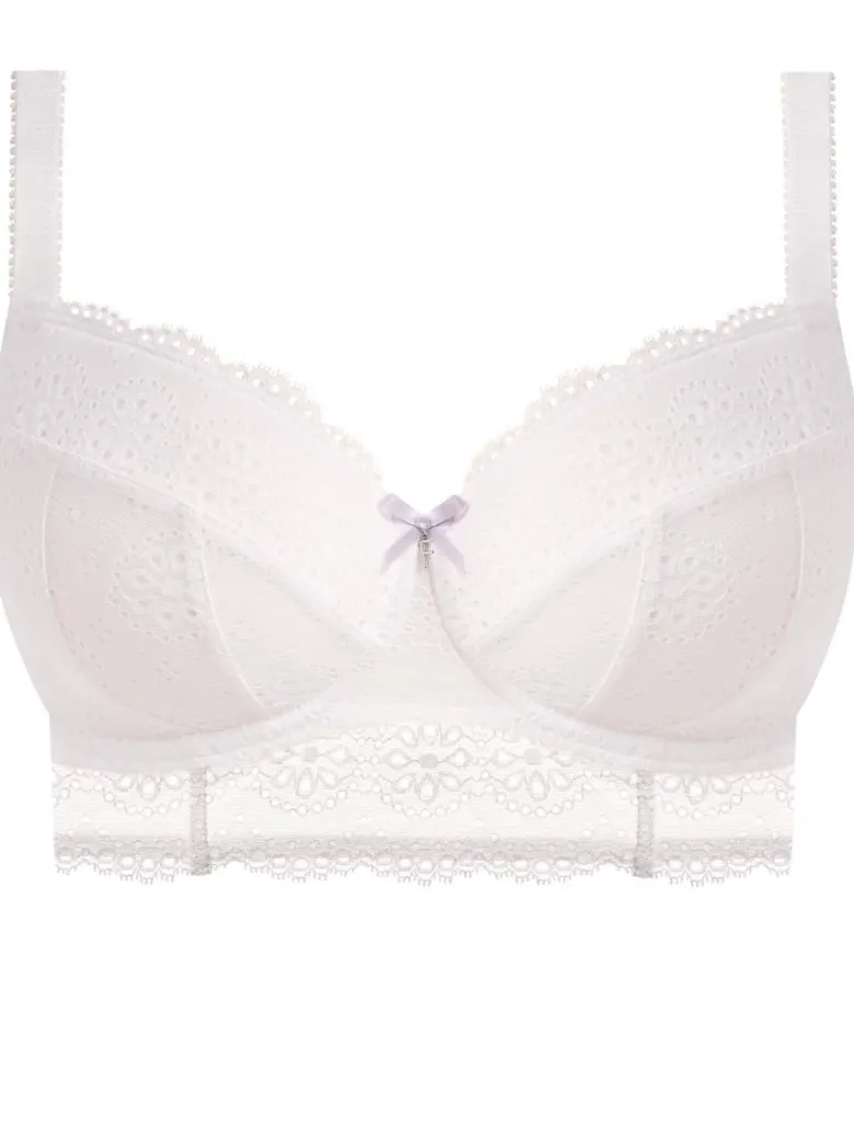 Sujetador bralette con relleno Freya Posie Longline White