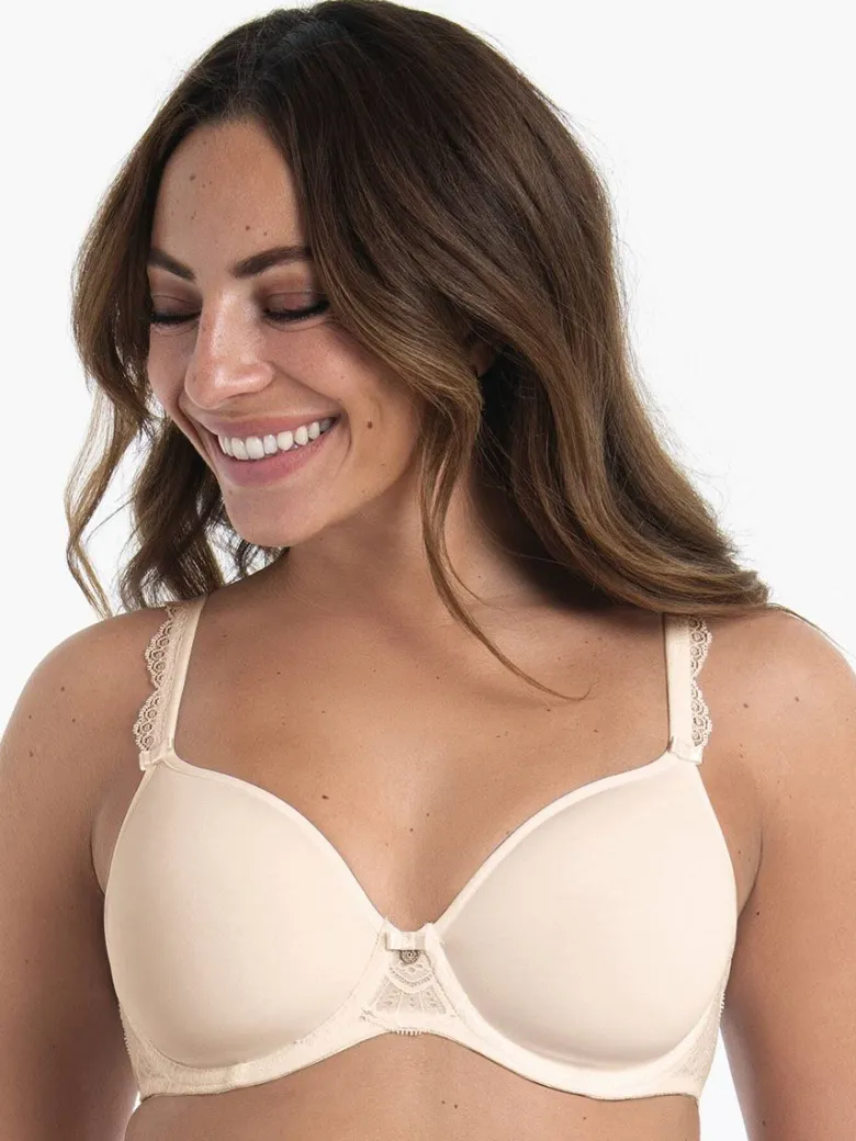 Sujetador con aros con relleno Spacer Rosa Faia Selma 5637
