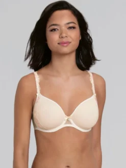 Sujetador con aros con relleno Spacer Rosa Faia Colette 5251