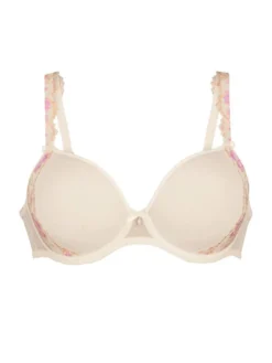 Sujetador con aros con relleno Spacer Rosa Faia Colette 5251