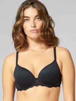 Sujetador con relleno Spacer escotado Simone Perele Caresse 12A316