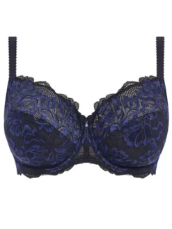 Sujetador de encaje con aros Fantasie Emmaline Side Midnight