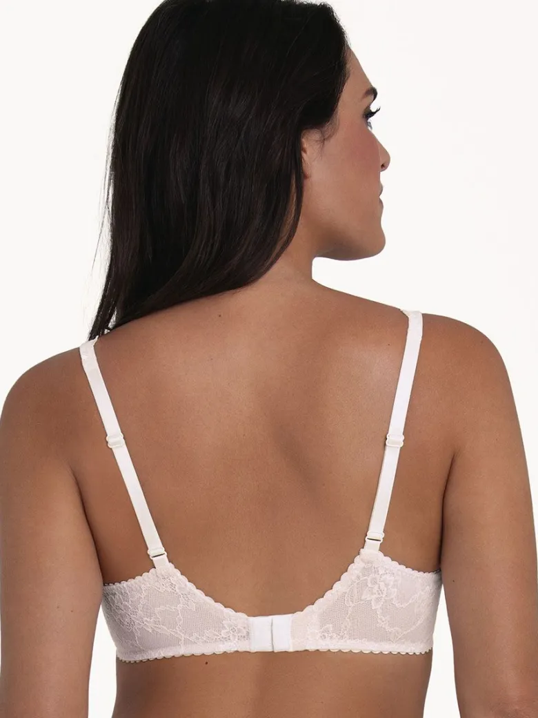 Sujetador de encaje con aros Rosa Faia Bobette 5288