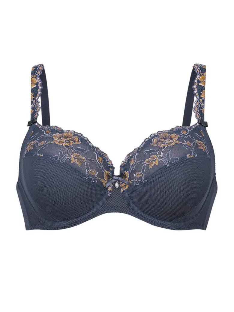 Sujetador de encaje con aros Rosa Faia Colette 5248
