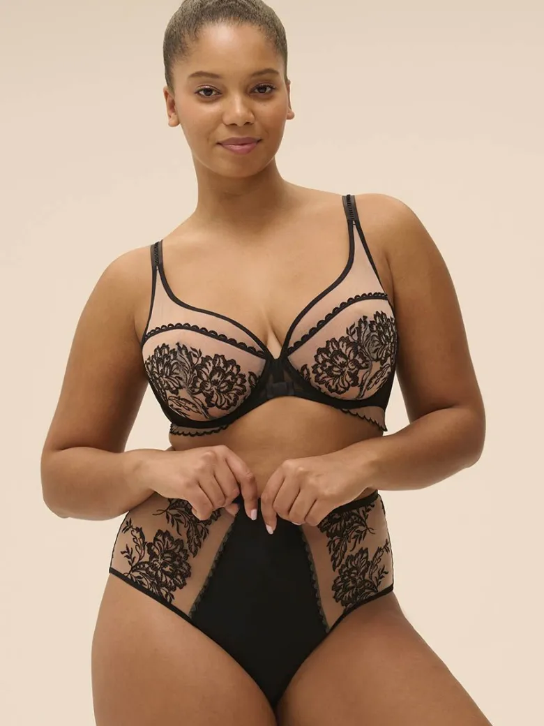 Sujetador escotado con aros Simone Perele Romance 1G2319