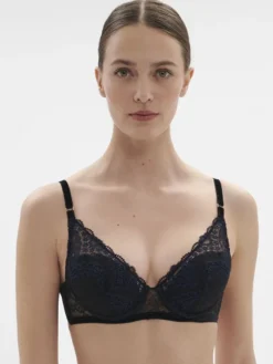 Sujetador Push Up Simone Perele Scenario 1E3340 Negro