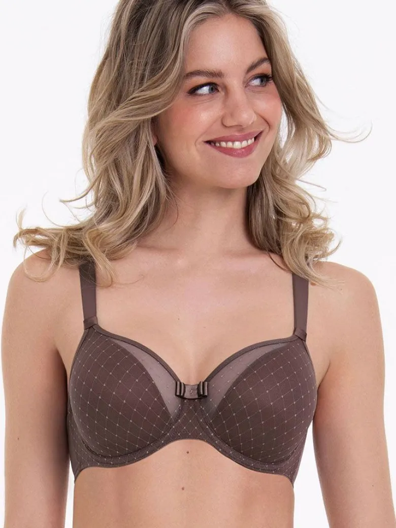 Sujetador Rosa faia Eve con foam 5209 Trufa