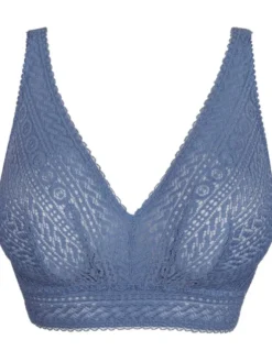 Sujetador sin aros PrimaDonna Montara Bralette Azul Regatta