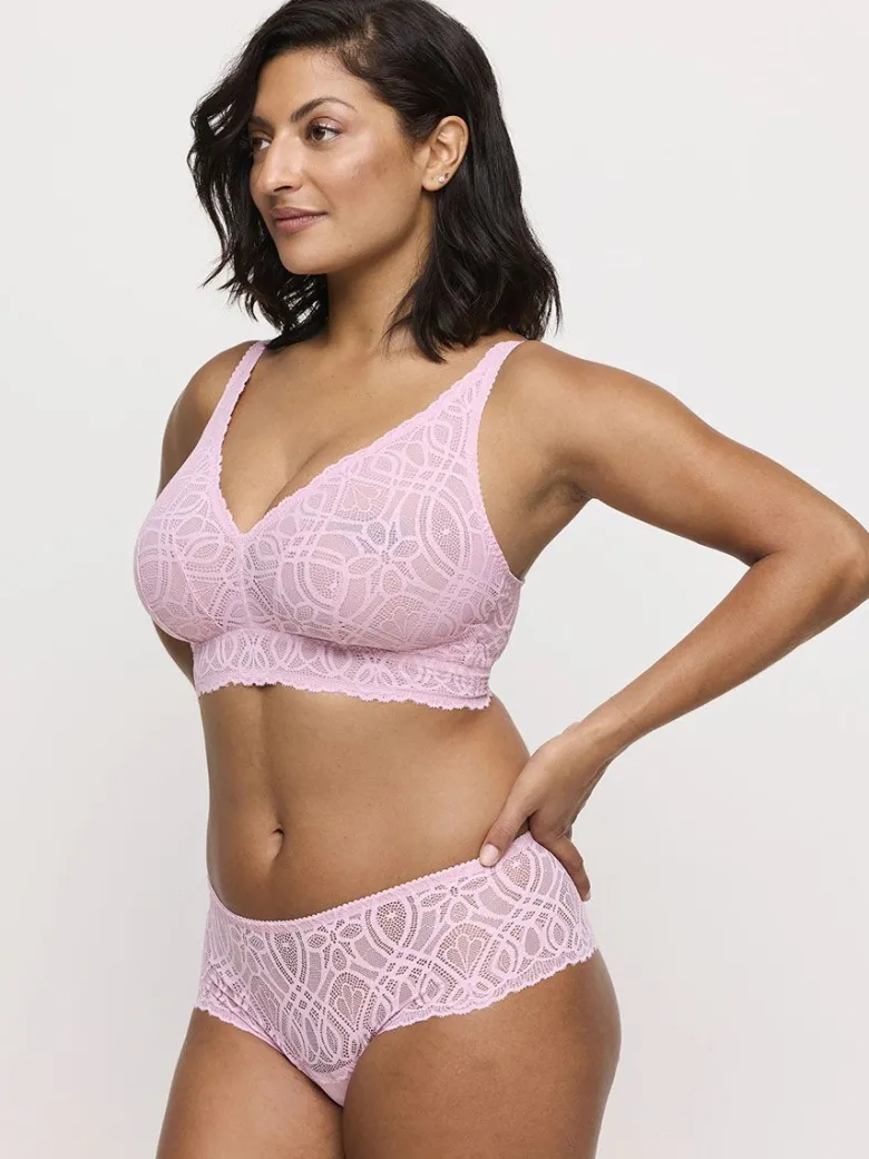 Sujetador sin aros y sin relleno PrimaDonna Salerno Bralette Spring Rose