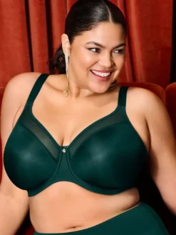 Sujetador sin relleno con aros Elomi Smooth moldeado EL4301 Verde