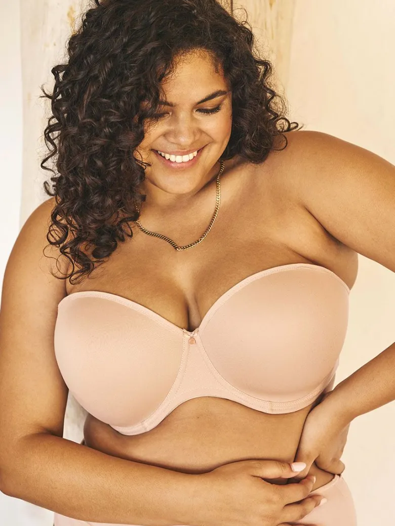 Sujetador sin tirantes con relleno Elomi Smooth Moulded EL4300