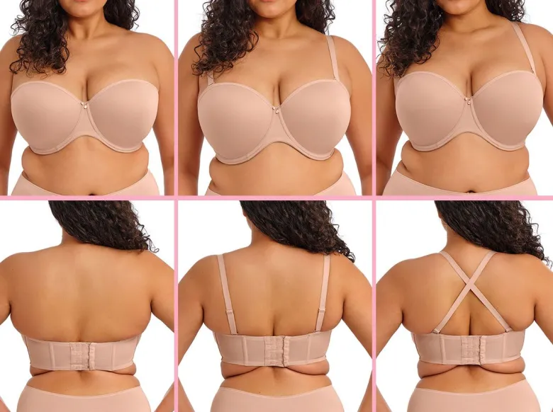 Sujetador sin tirantes con relleno Elomi Smooth Moulded EL4300