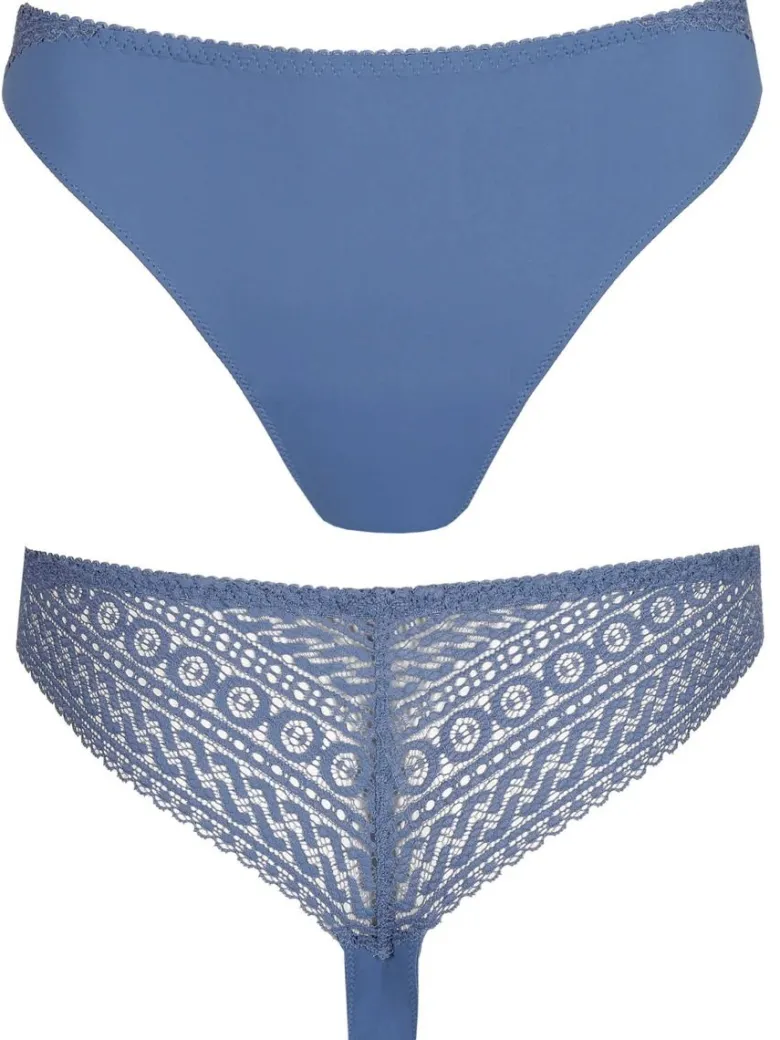 Tanga Brasileña PrimaDonna Montara Azul Regatta