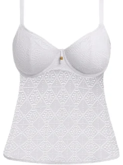 Top Tankini mujer Freya Swim Nomad nights con aros AS205456 White