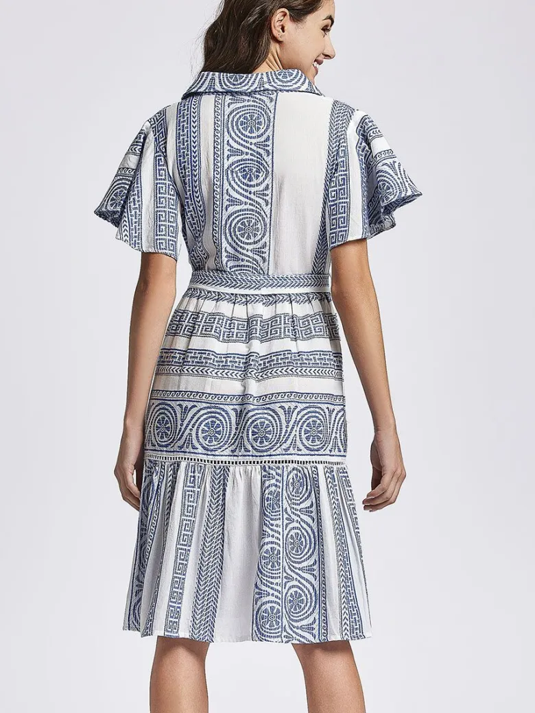 Vestido camisero David Ios DB24036