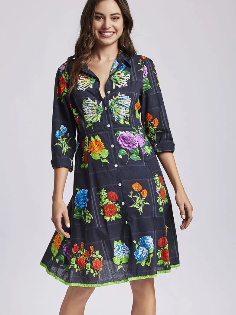 Vestido camisero David Madeira DB24091