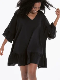 Vestido Playa Rosa Faia Mix & Match Akalani 8100 Negro
